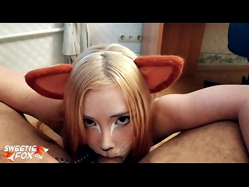 ❤️ Kitsune glutas dikon kaj kumas en ŝia buŝo Nur porno ĉe eo.porn-milf300.ru ❤